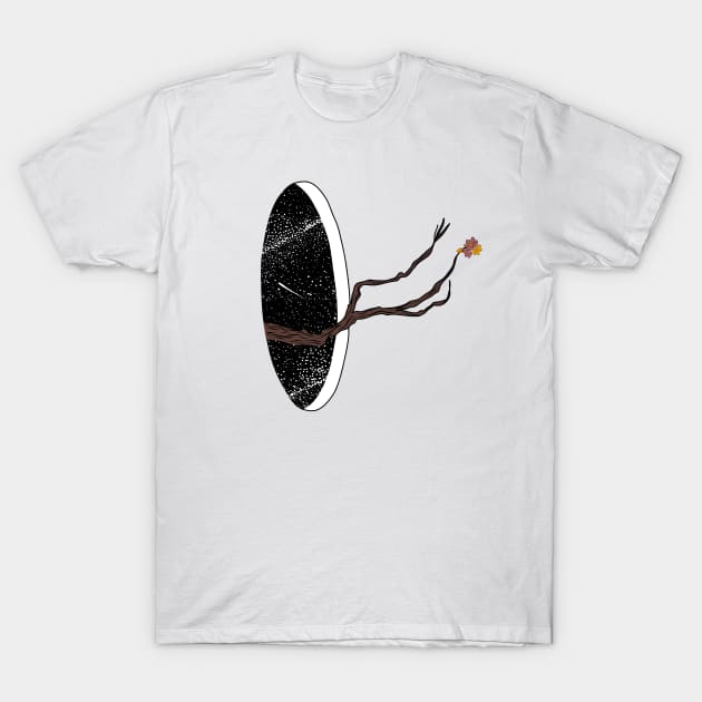 Wormhole T-Shirt by ckai